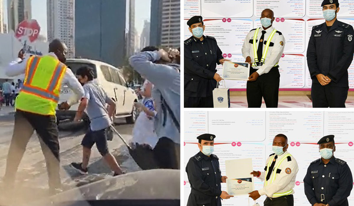 Traffic authorities honour security personnel